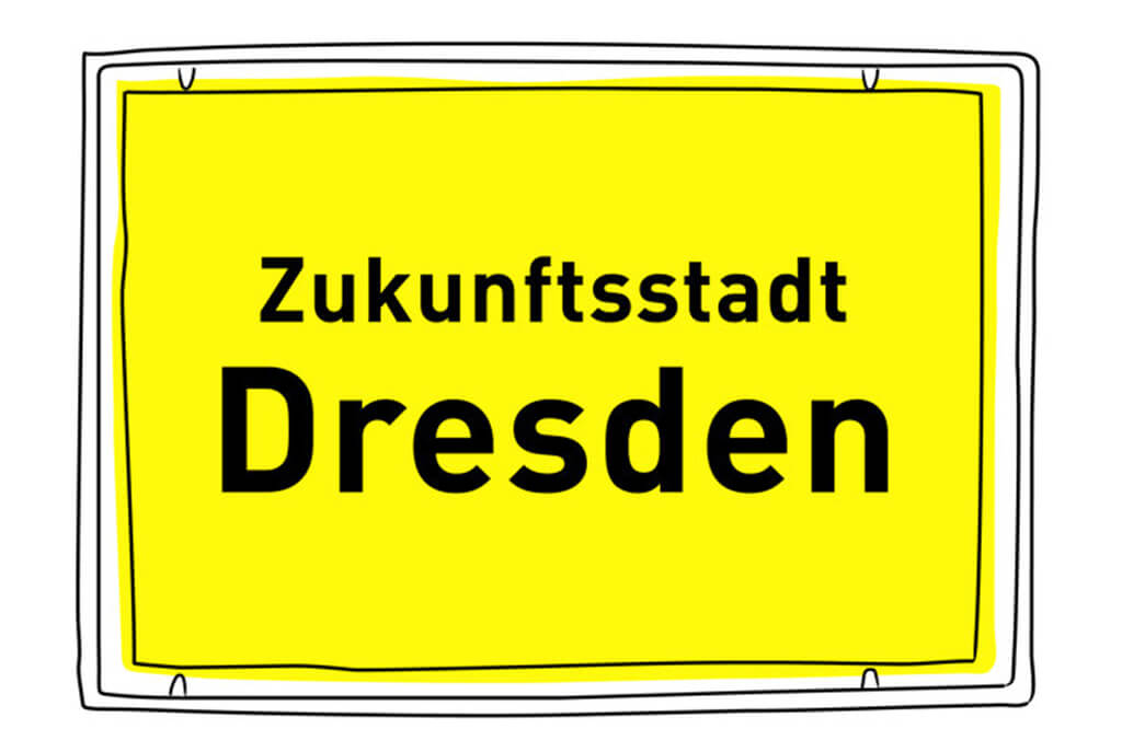 Logo der Zukunftsstadt Dresden