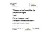  Veranstaltungsreihe Herausforderung Reallabor