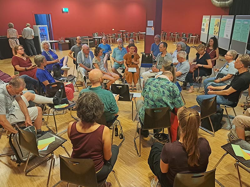 Das Reallabor SInBa Wuppertal lud zu Diskussionen ein.