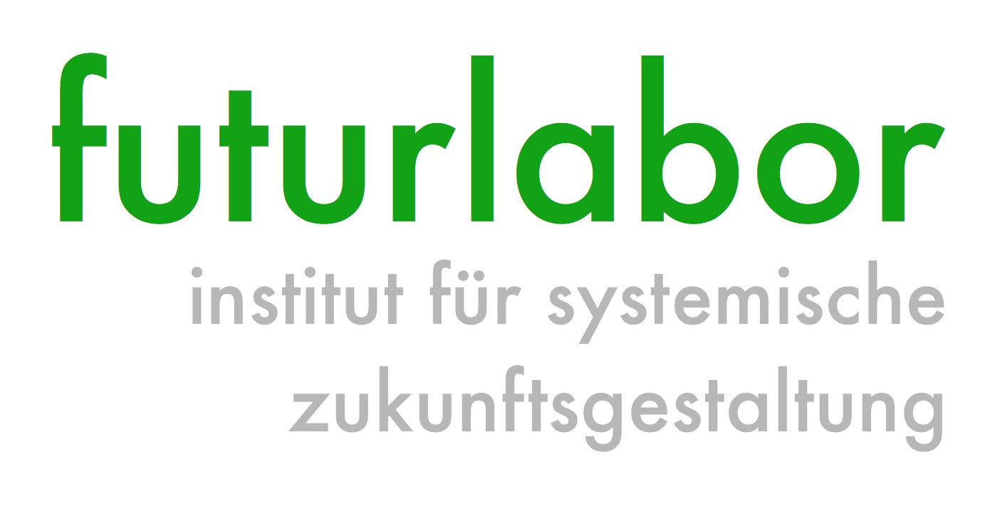 "Logo: futurlabor institut für systemische zukunftsgestaltung"